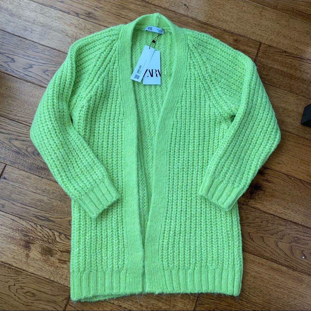 Zara Neon Sweater 🆕